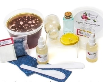 Sugaring wax natural hair removal - soft, Body Sugaring, sugar wax, sugar hair removal, 16 oz tub