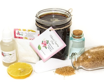 Firm Sugaring Paste: Natural Hair Removal Kit (8 oz)