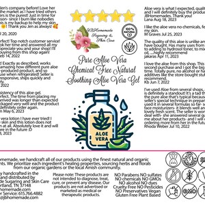 Discover the magic of our Pure Aloe Vera Gel! Customers rave about its soothing properties and natural goodness. Read their 5-star reviews and experience the benefits yourself. 🌿🌟