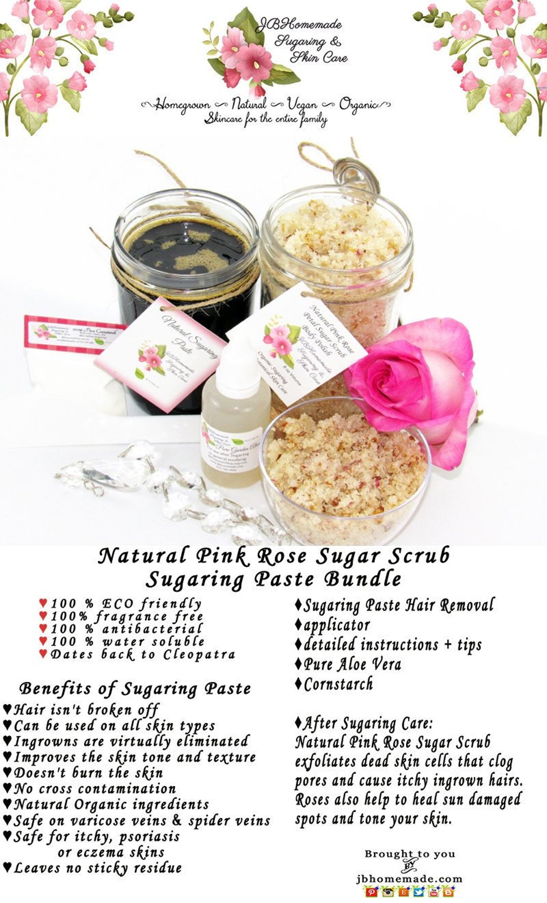 Sugaring Hair Removal Set With Pink Rose Sugar Scrub Thicker - Etsy Ireland Sugaring Hair Removal Set With Pink Rose Sugar Scrub Thicker - Etsy Ireland