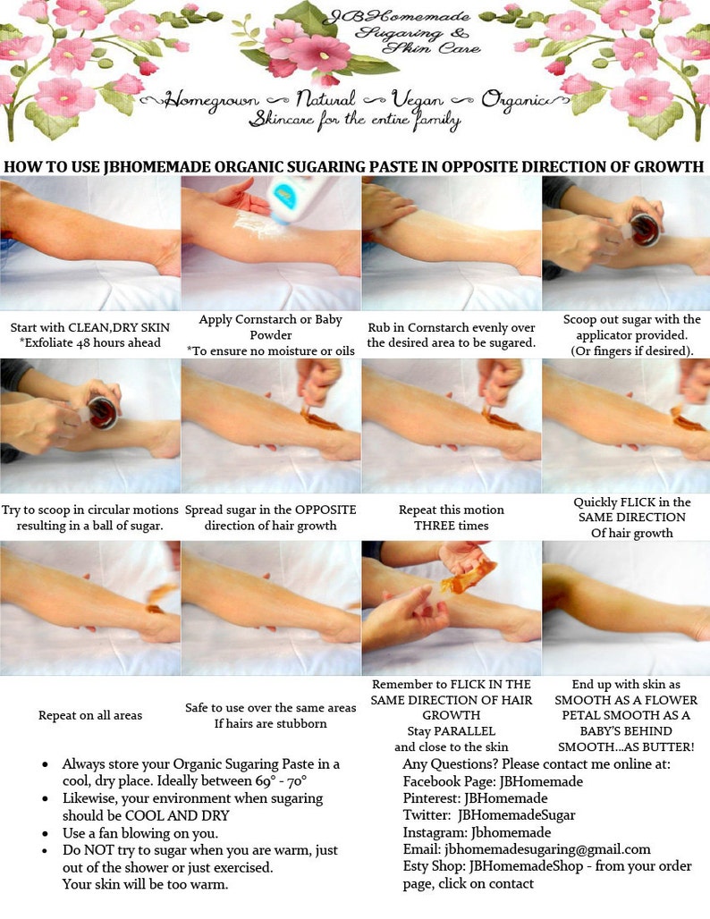 Sugaring Hair Removal Set Oatmeal Scrub Coconut Lemon Sugar Etsy