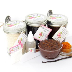 Sugaring Hair Removal Set, Oatmeal Scrub, Pumpkin Brown Sugar Scrub - thicker hair, Body Sugaring, natural sugaring, natural sugar scrub