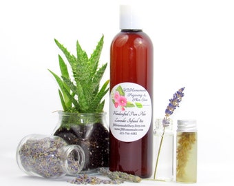 Soothe Your Skin with Lavender Infused Aloe Vera Gel - All-Natural Moisturizer for Sensitive Skin - Chemical-Free - Calming Lavender - 8 oz