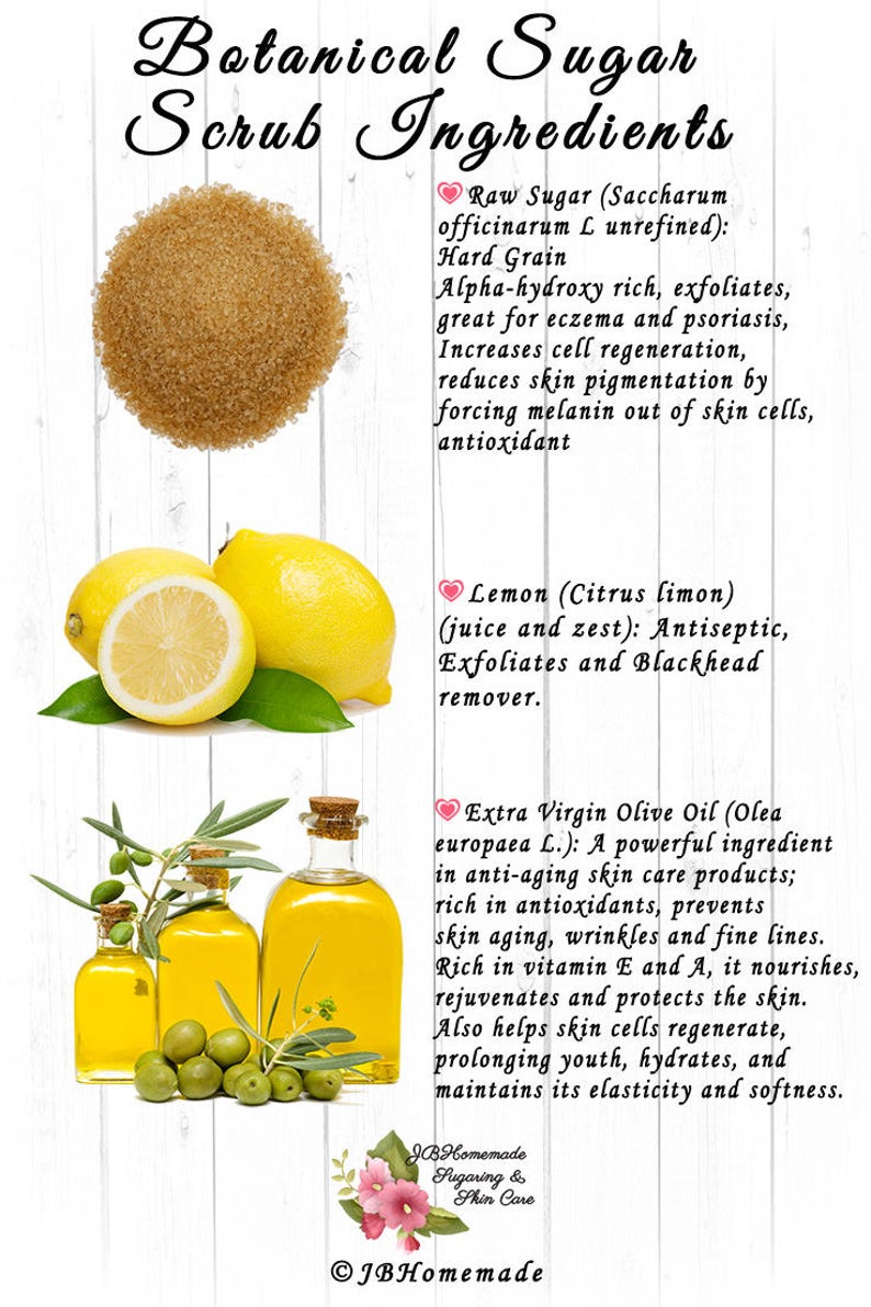 Sugaring Hair Removal Set Oatmeal Scrub Lemon Sugar Scrub ...