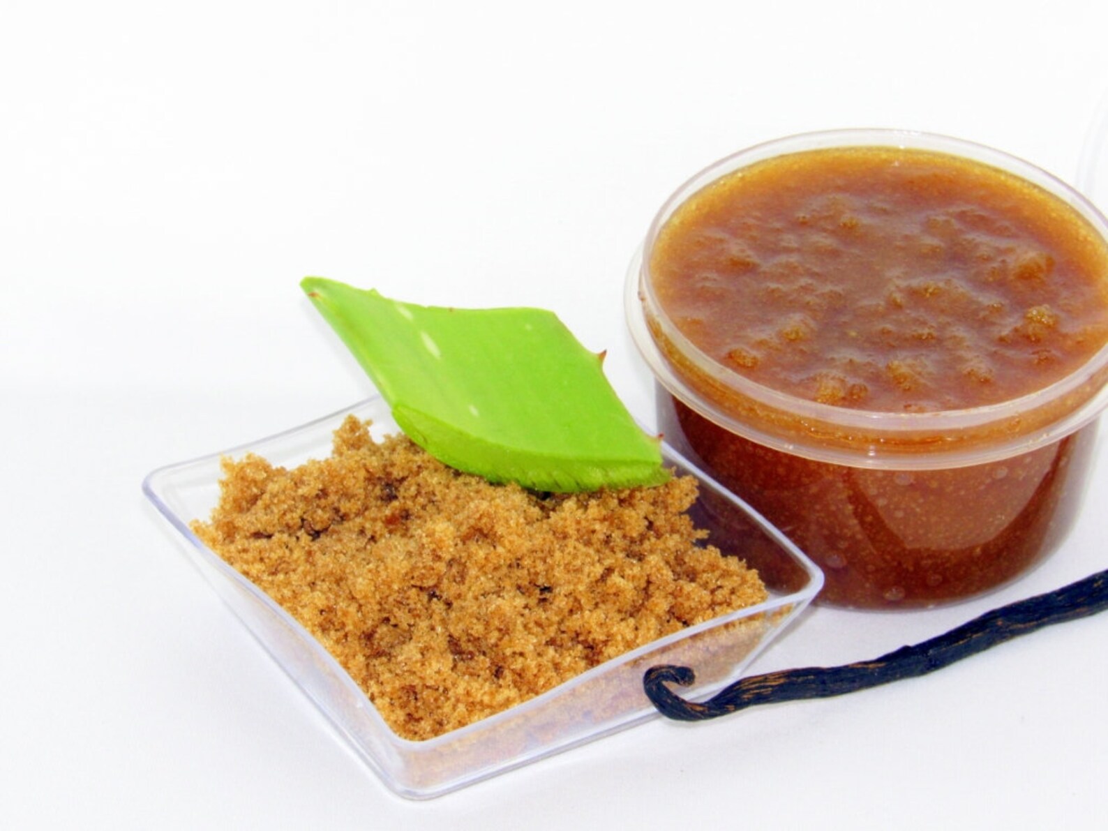 Natural Vanilla Brown Sugar Scrub Body Polish 2 Oz Vanilla Etsy