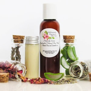 Naturally Serene Natural Face Wash with Lavender and Rose - Softening – Nourishing