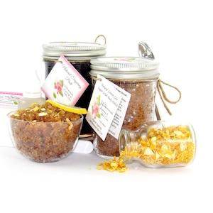 Sugaring Hair Removal Set: Lemon Zest Sugar Scrub, Aloe Vera