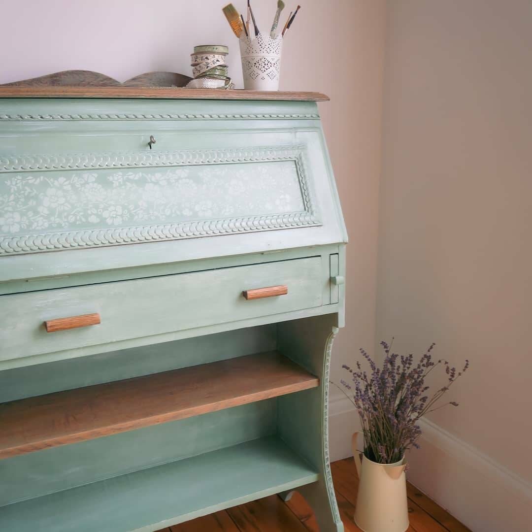 bureau En Chêne Vintage