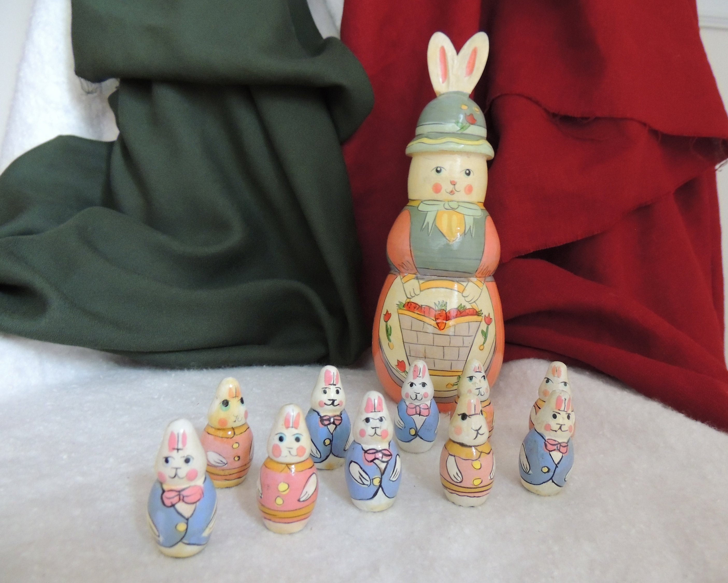 rabbit nesting dolls