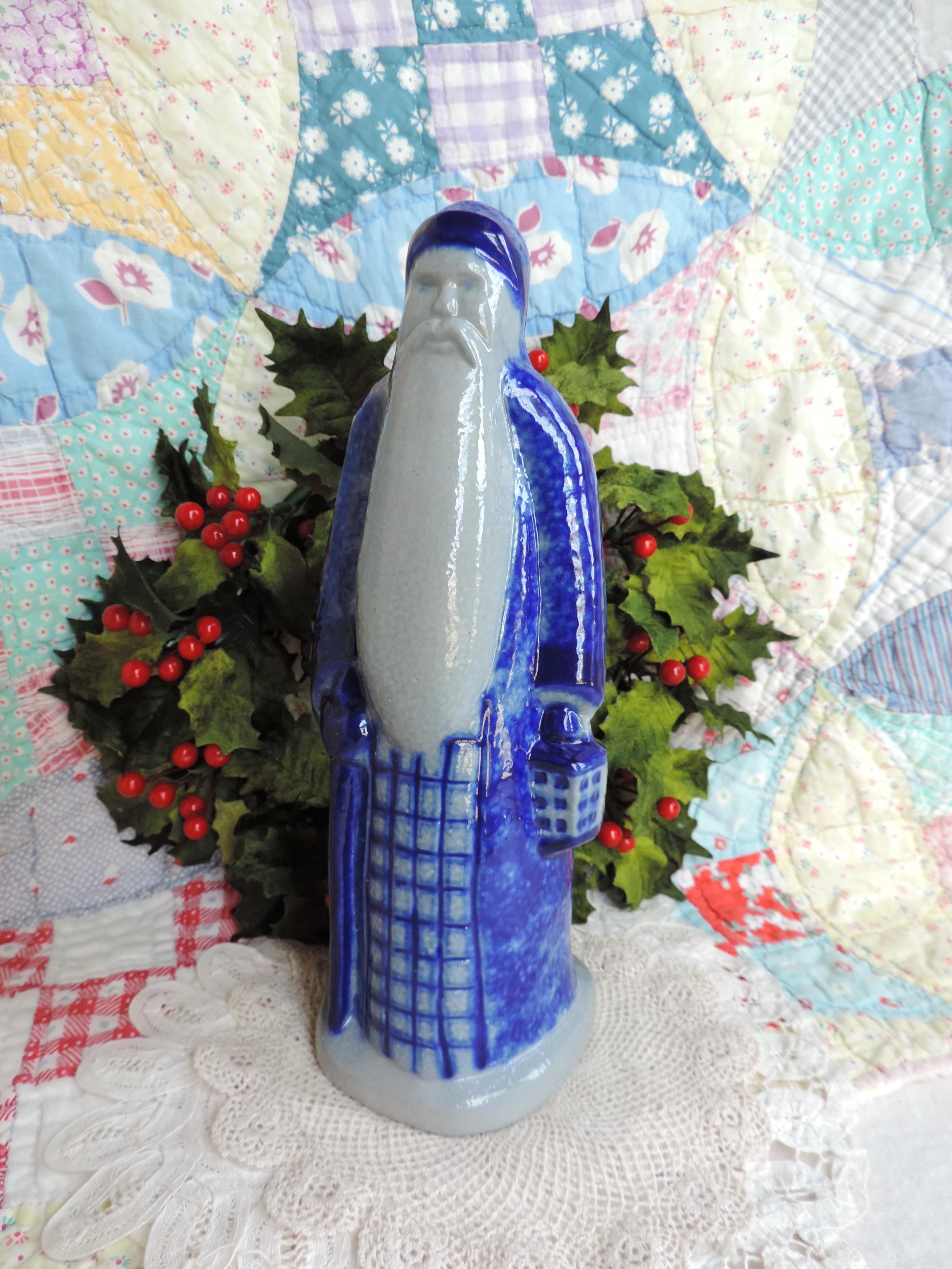 Vintage Rowe Pottery Santas - Etsy