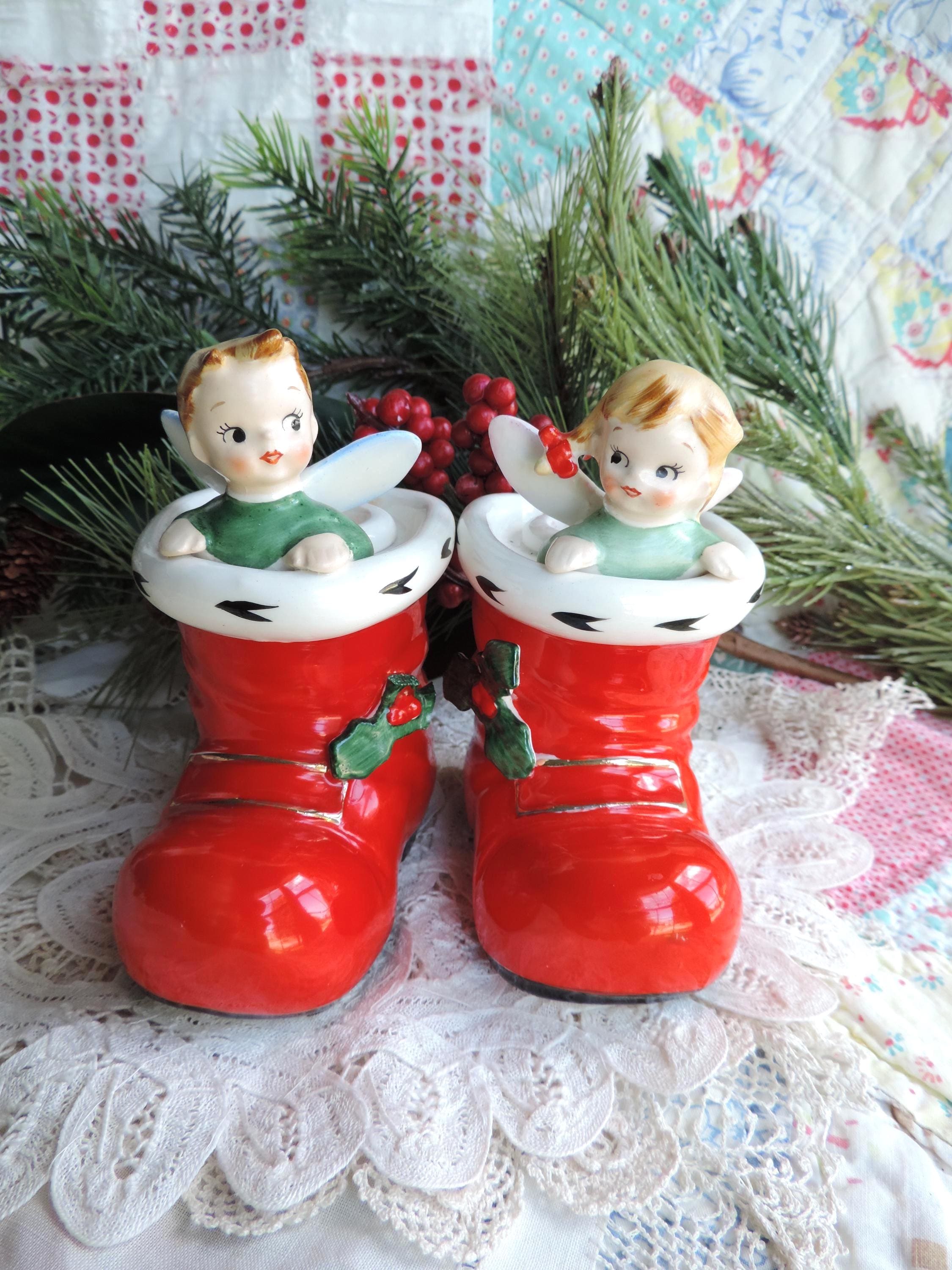 ♥️アンティーク サンタクロース NOEL Vintage Noel Set - Etsy