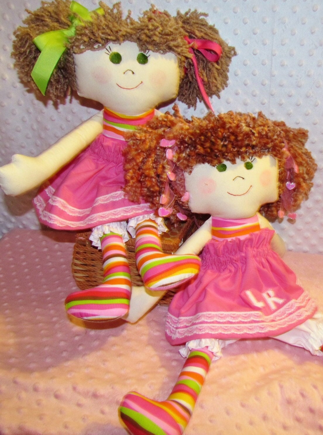 curly haired doll
