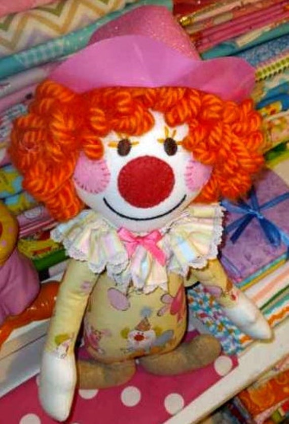 Clown rag doll new arrivals