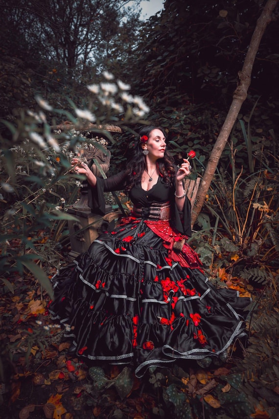 black pirate dress COSTUME -28