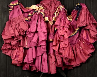 TANGLE BRAMBLE - Rinascimento, Gonna Cosplay, Costume LARP, Gonna lunga, Taglia unica