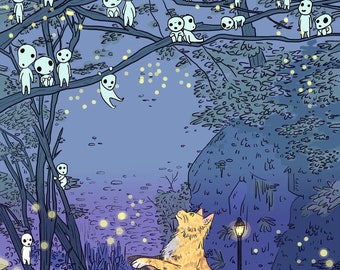 Kitty Kodama Large Print
