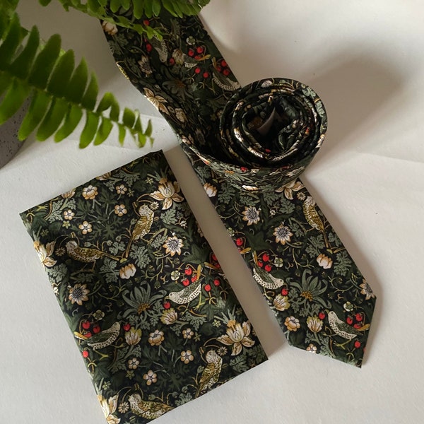 Green Skinny Tie Etsy