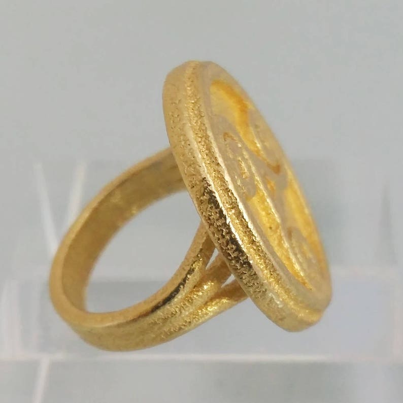 Triskele Ring celticjewelry Celtic Triskele BDSM erotic jewelry tantra kamasutra luxury gift ring image 4