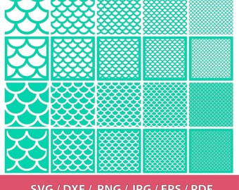 Fish Scales Svg Etsy