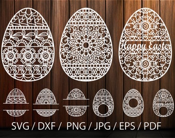 Download Easter Egg Mandala Etsy