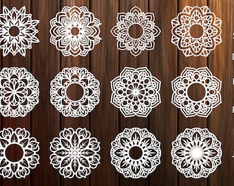 Download Flower Mandala Svg Etsy