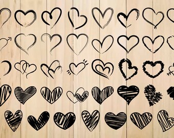 Free Free Scribble Heart Outline Svg 745 SVG PNG EPS DXF File