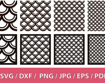 Download Fish Scale Pattern Etsy