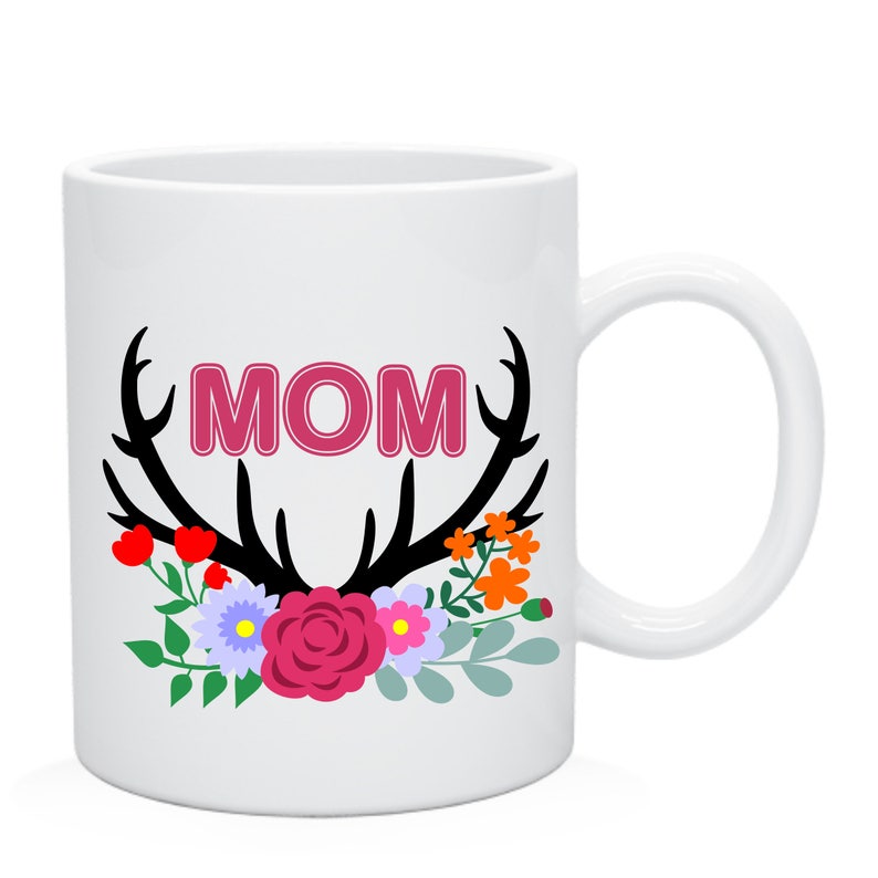 Download Mom svg Antler flower SVG cut file Flower svg Antler Cut ...