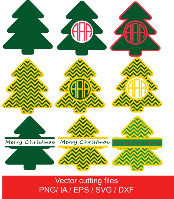 Download Free Christmas Tree Svg Tree Silhouette Svg Dxf Ai Eps Png Etsy SVG DXF Cut File
