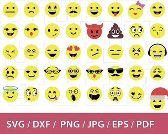 70 % off, Emoji SVG, Emoticon SVG, svg, dxf, eps, png, jpg, pdf, Emoji Vector, Emoji Designs, Emoji Clipart