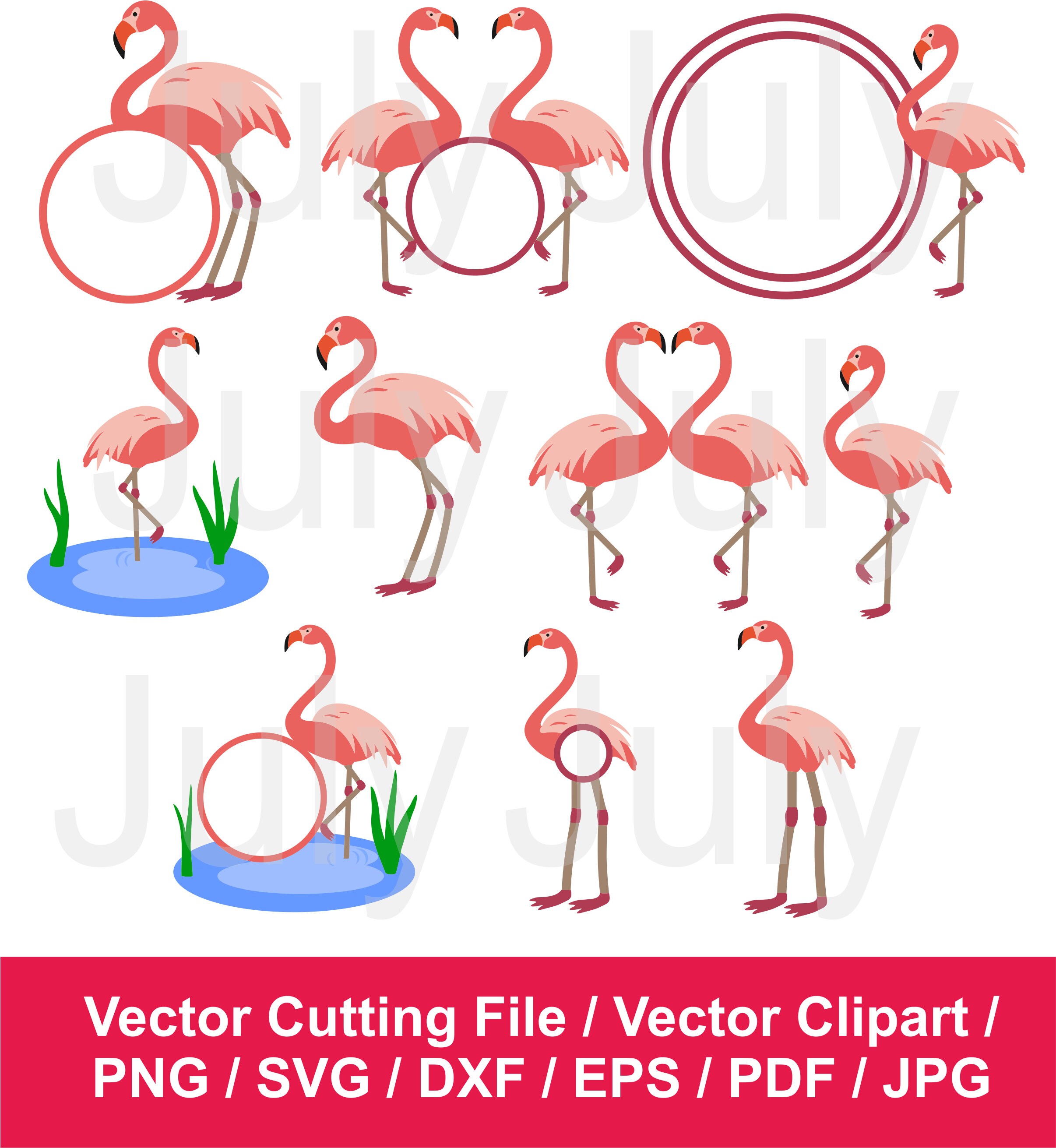 Download 70 % OFF Flamingo SVG Cut Files Flamingo Monogram SVG | Etsy