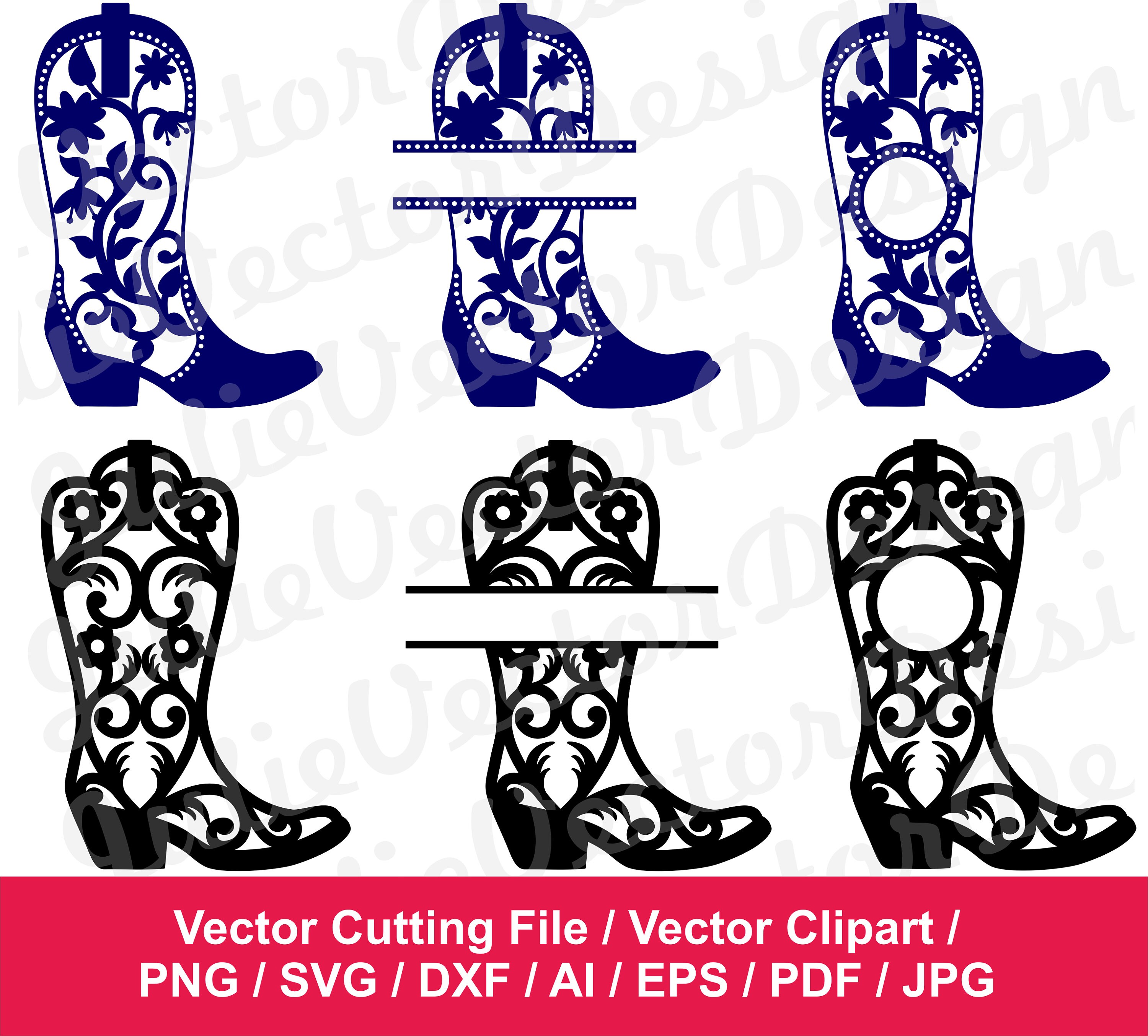 Download 70 % OFF Cowboy Boot Monogram Frames Western Monogram svg ...