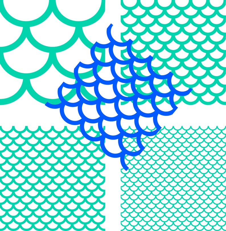 Free Free 66 Mermaid Pattern Svg SVG PNG EPS DXF File