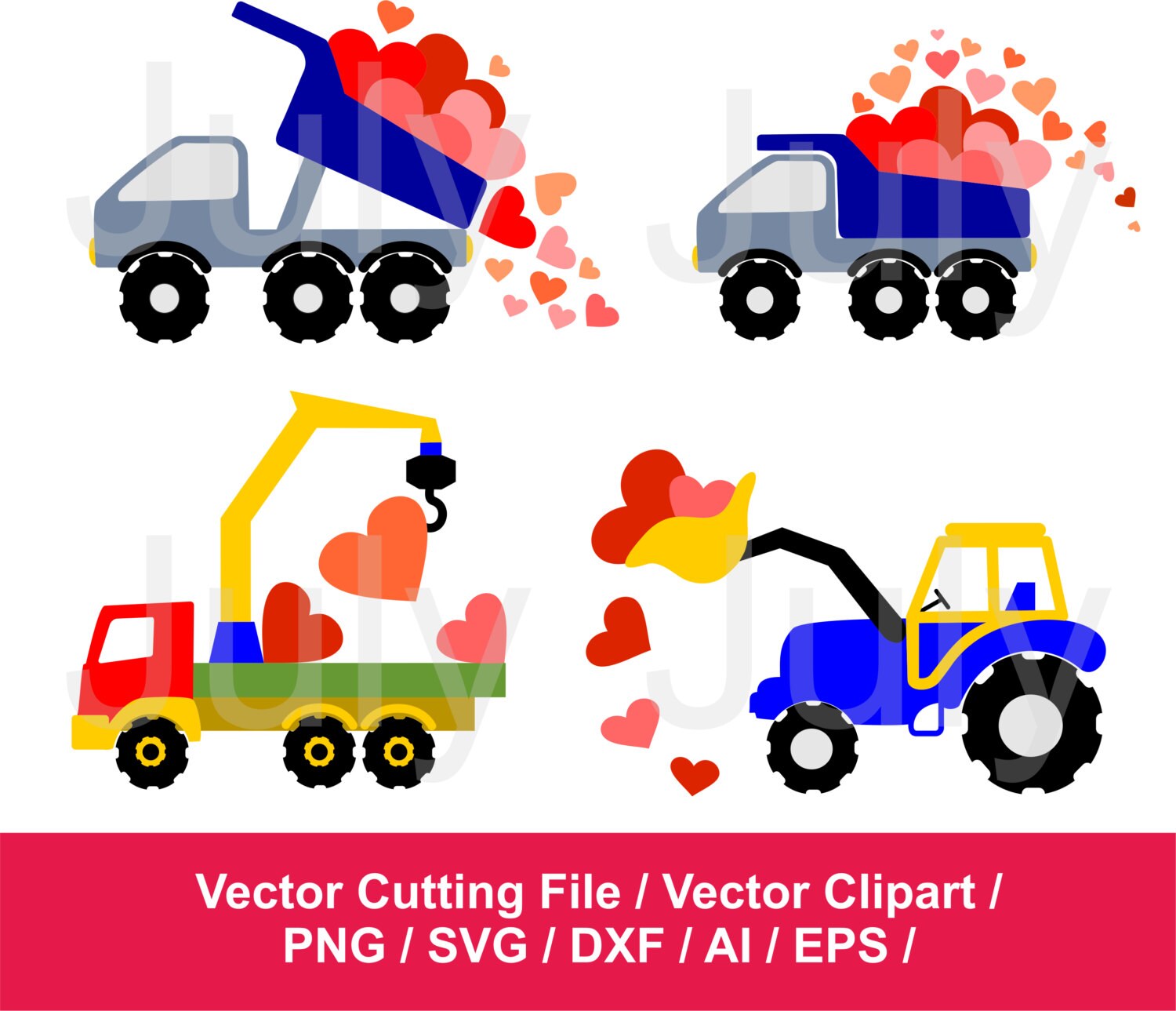 Free Free 78 Truck With Hearts Svg Free SVG PNG EPS DXF File