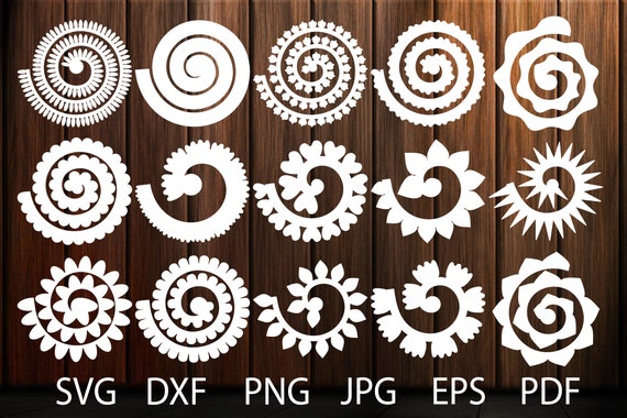 Free Free 204 Rolled Paper Flower Svg SVG PNG EPS DXF File
