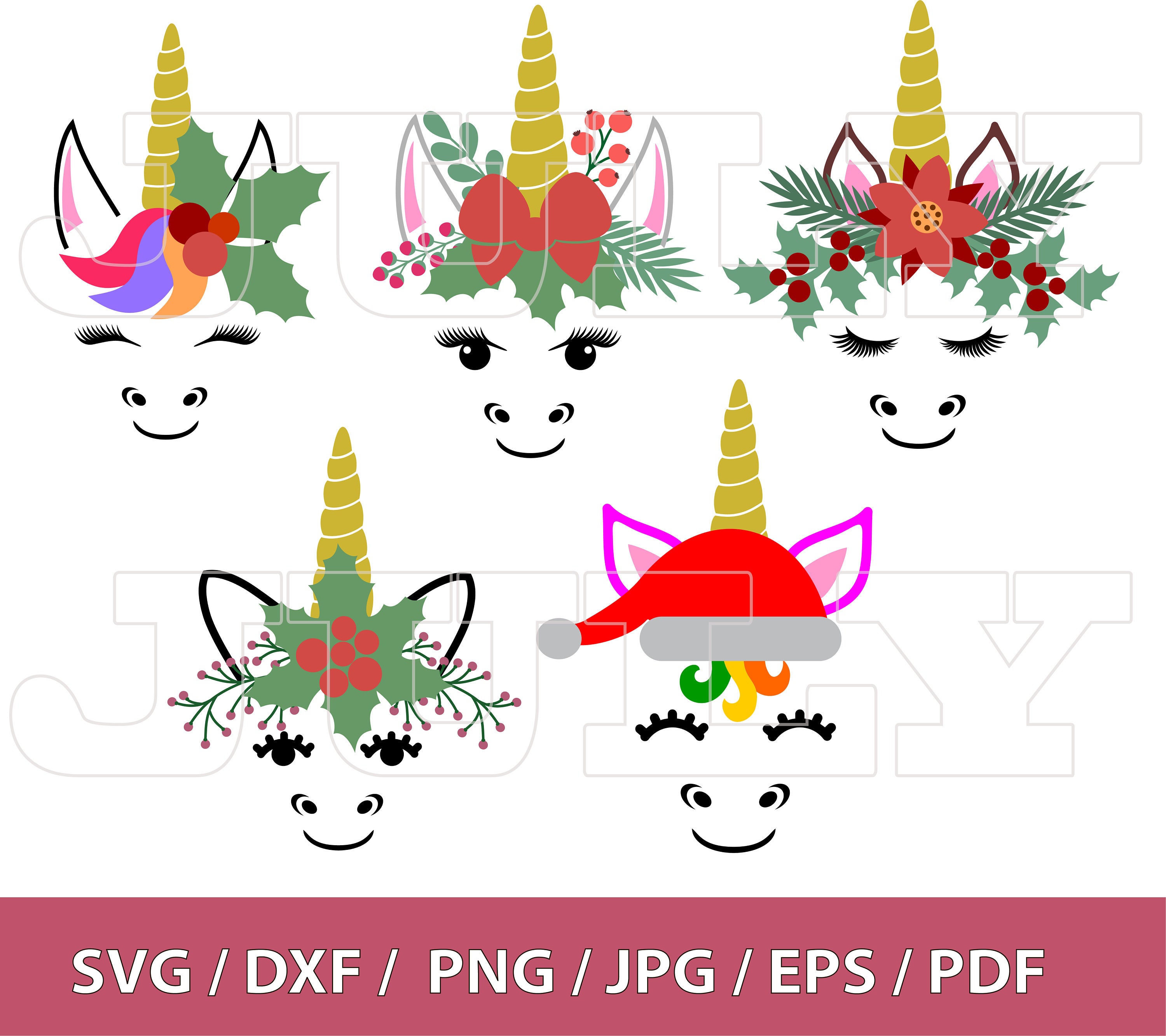Free Free Unicorn Christmas Svg 215 SVG PNG EPS DXF File
