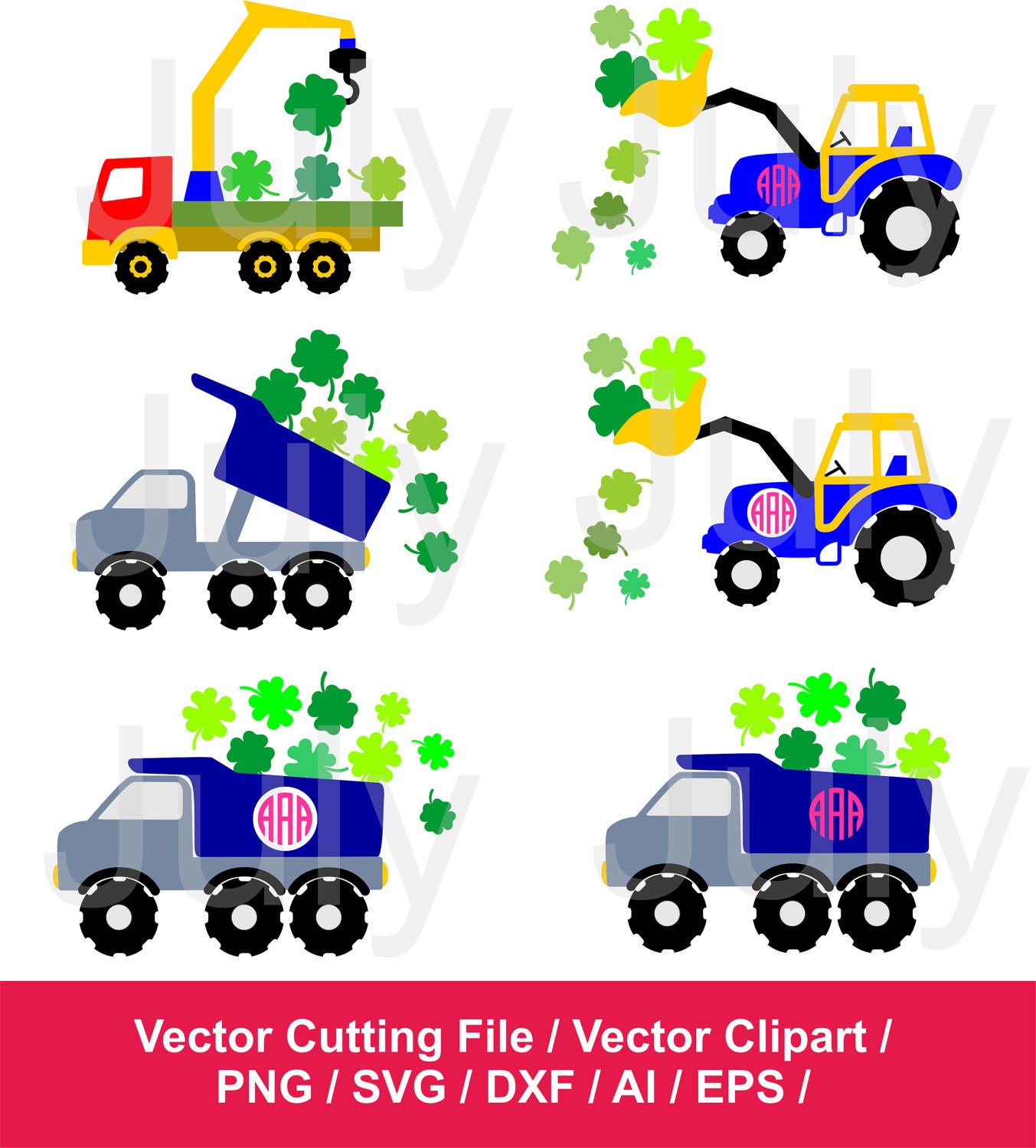 Free Free 313 Truck With Shamrocks Svg SVG PNG EPS DXF File