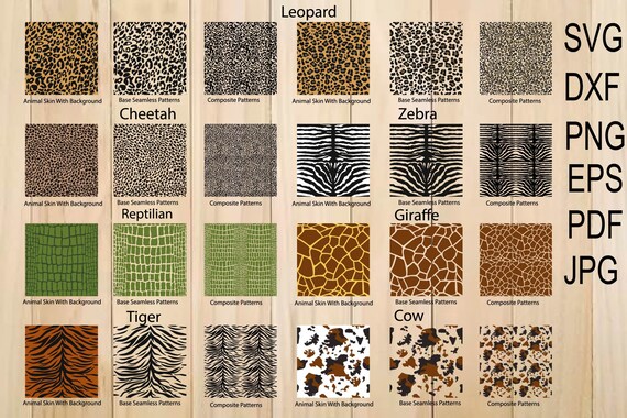 Download Animal Skin Svg Seamless Animal Skin Pattern Animal Pattern Etsy