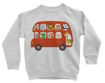 London Bus Classic Kids Sweatshirt
