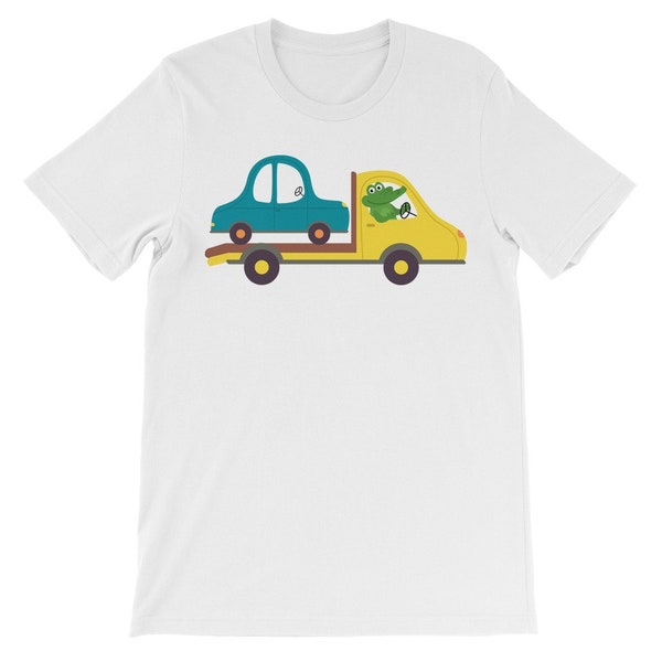 Flat Bed Tow Truck Classic Kids T-Shirt