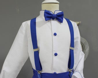 Ring Bearer Royal Blue Outfit 