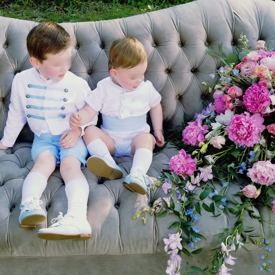 Baby Boy White Baptism Suit Wedding Birthday Special Event. Etsy