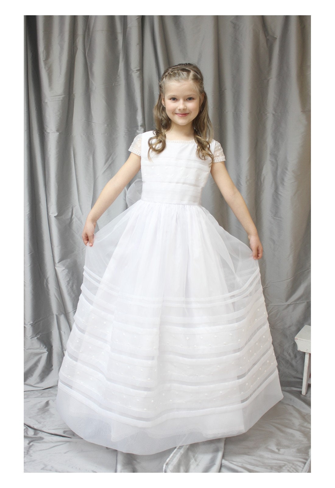 LUXURY First Communion for Girl. Spanish European Style. - Etsy Denmark