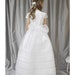 LUXURY First Communion Dress for Girl. Spanish European Style. White ...