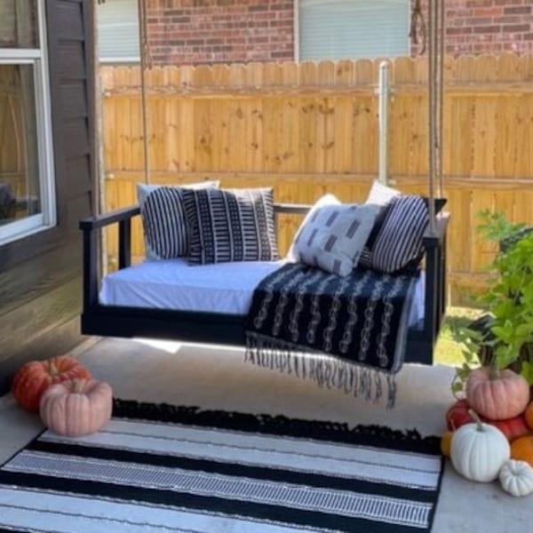 Easy Crib Mattress Porch Swing Plans