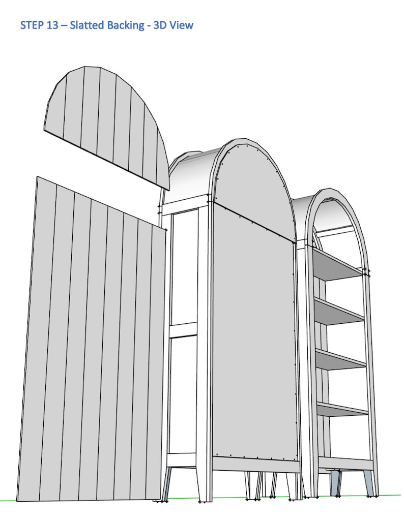 Sample of plans - 3D images and detailed instructions