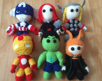 Avengers / Marvel Crochet Characters