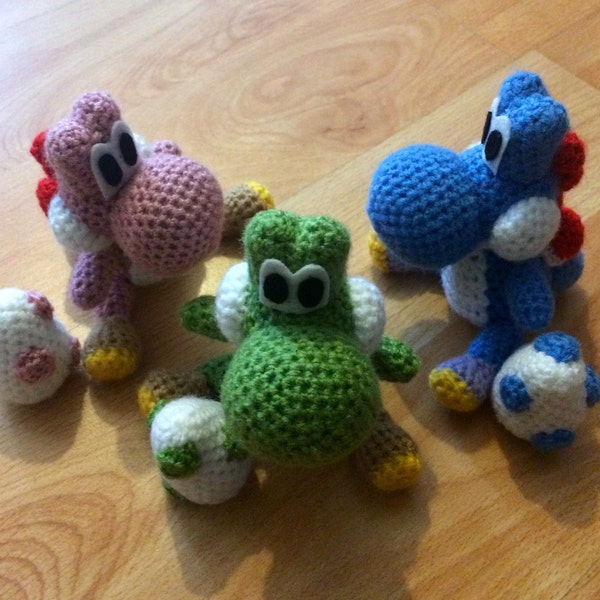 Yoshi Crochet Toy and Egg