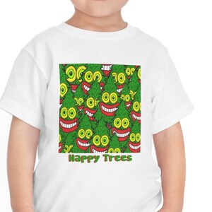 Happy Trees Toddler Short Sleeve T-shirt