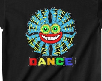 DANCE ~ Kids Heavy Cotton T-shirt by Mandad
